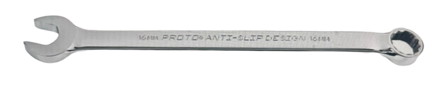 Proto 16mm Combination Wrench Full Polish 12 Point USA Made J1216M-T500
