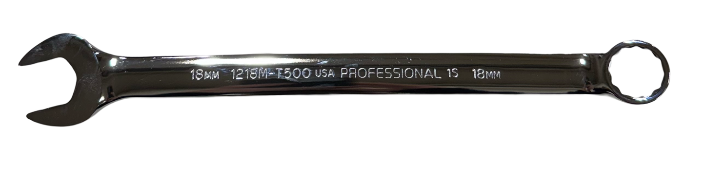 Proto 18mm Combination Wrench 12 Point Full Polish USA Made