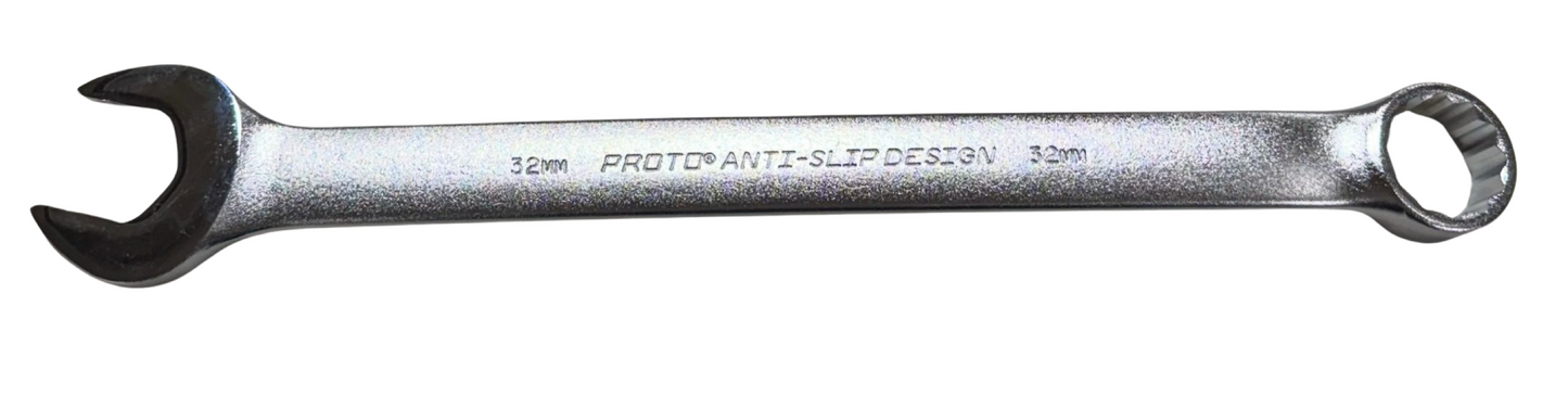 Proto 32mm Combination Wrench 12 Point Satin Finish USA Made
