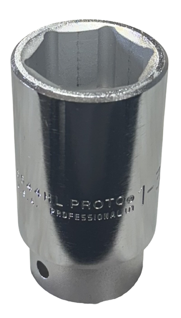 Proto 3/4" Drive 1-3/8" Deep Socket 6 Point USA Made J5544HL