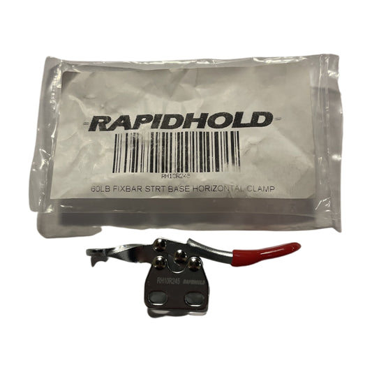 RapidHold 60lbs Fixbar Straight Base Horizontal Hold Down Clamp