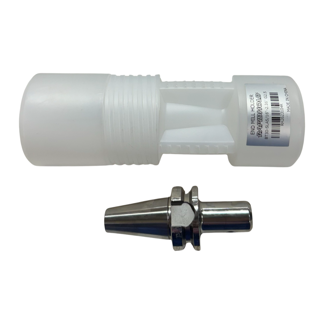 RapidHold BT30-SLA End Mill Holder 5/16" Diameter 2.36" Protruding