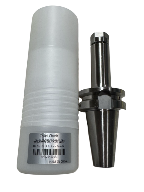 RapidHold BT40 x ER16 x 120mm - Collet Chuck