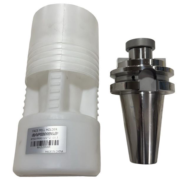 RapidHold BT50 x FMA 1-1/2" x 2" Shell Mill Holder G6.3 Balanced