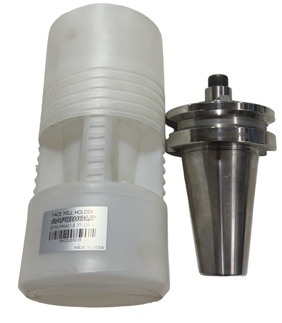 RapidHold BT50 x FMA1 Shell Mill Holder 1" x 1.77" G6.3 Balanced