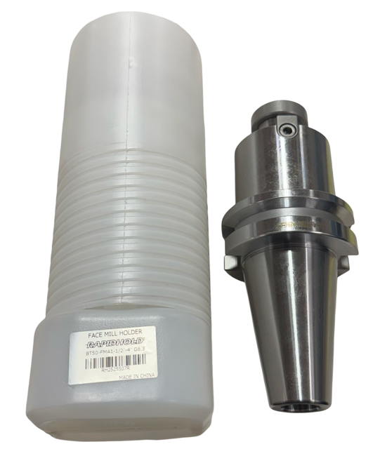 RapidHold BT50 x FMA1 Shell Mill Holder 1/2" x 4" G6.3 Balanced