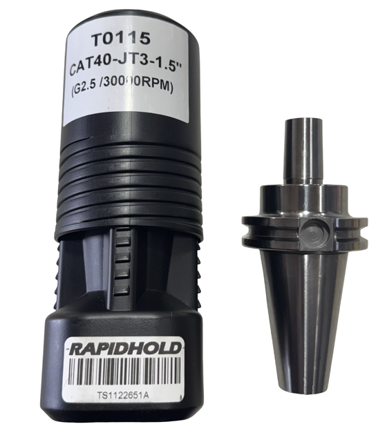 RapidHold CAT40 Jacobs Taper Tool Holder JT3 x 1-1/2"