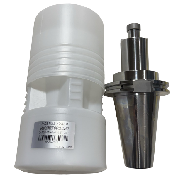 RapidHold CAT50 x FMA Shell Mill Holder 3/4" x 3.5" G6.3 Balanced