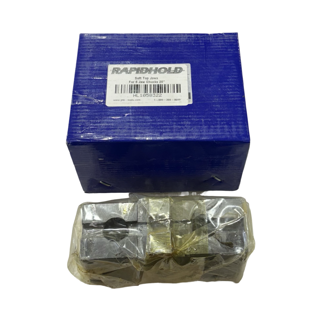 RapidHold Soft Top Jaw for 6 Jaw 20" Lathe Chucks