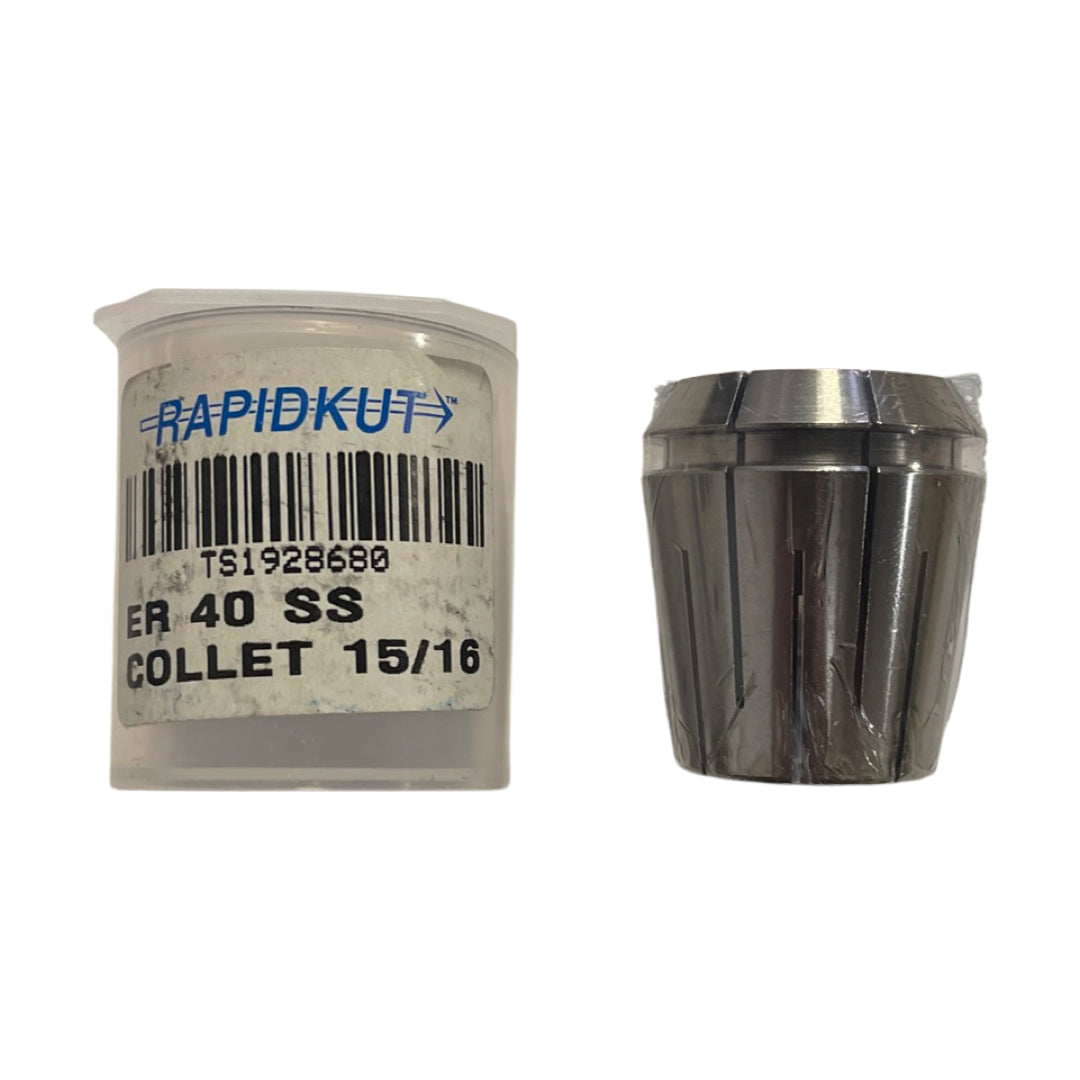 RapidKut ER40 15/32" Steel Sealed Collet