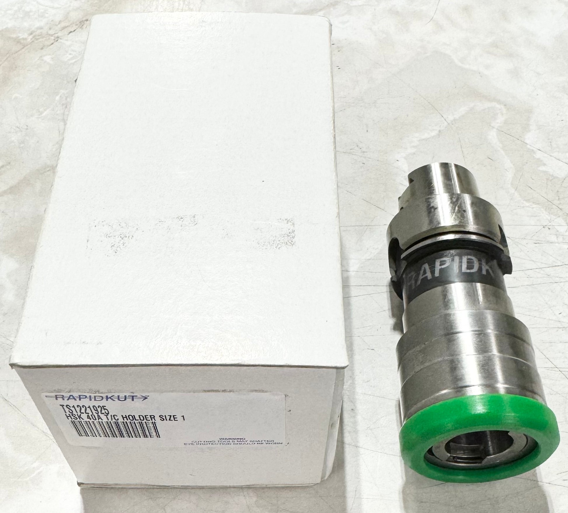 RapidKut HSK 40A Tension & Compression Tapping Holder #0 to 9/16"