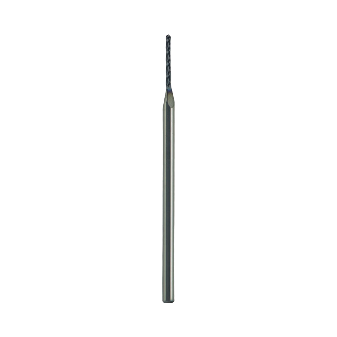RapidKut .020" Carbide Ball Nose End Mill 3FL Diamond Coating 1/4" Reach USA