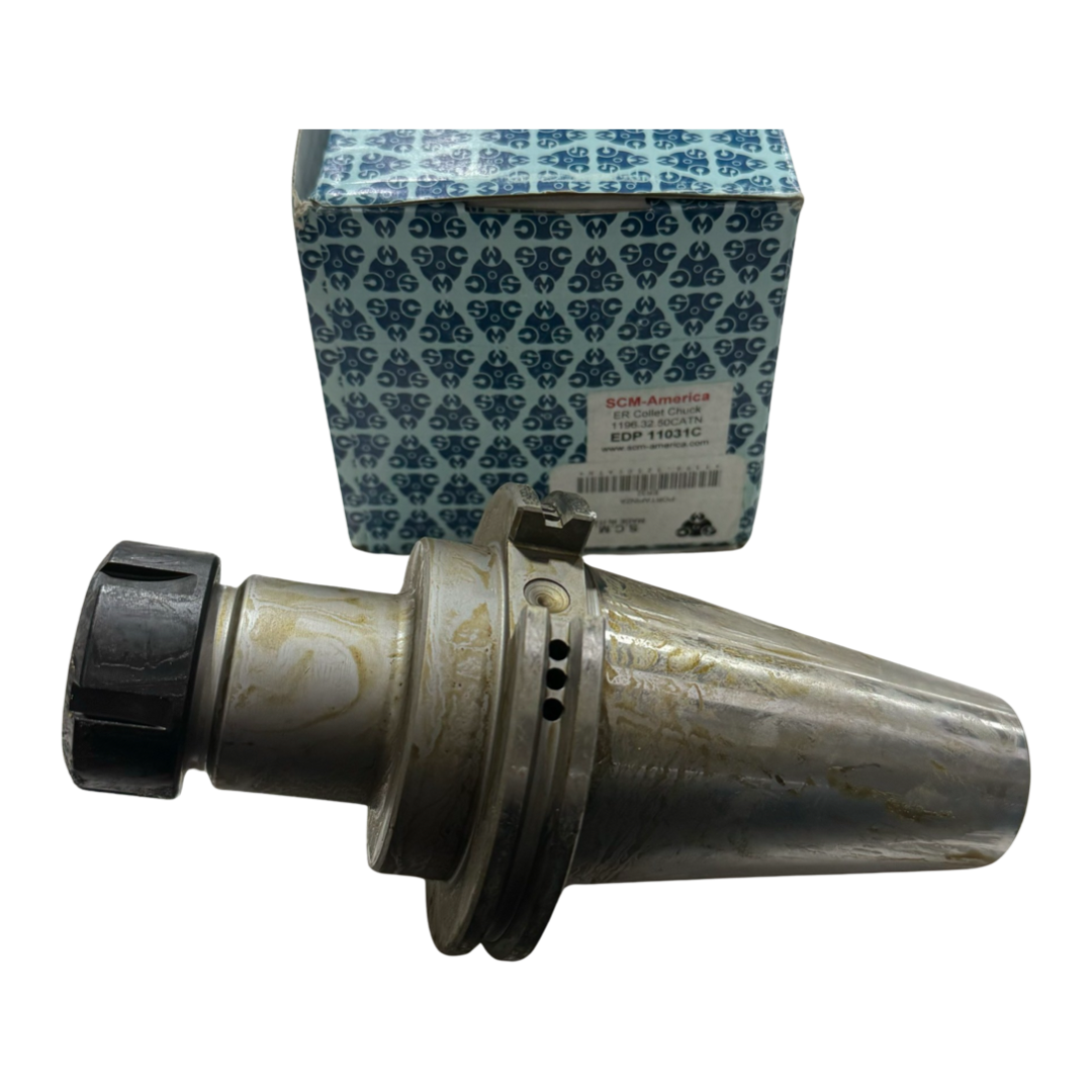 SCM CAT50 ER32 Collet Chuck 1.97" Diameter 4" Length