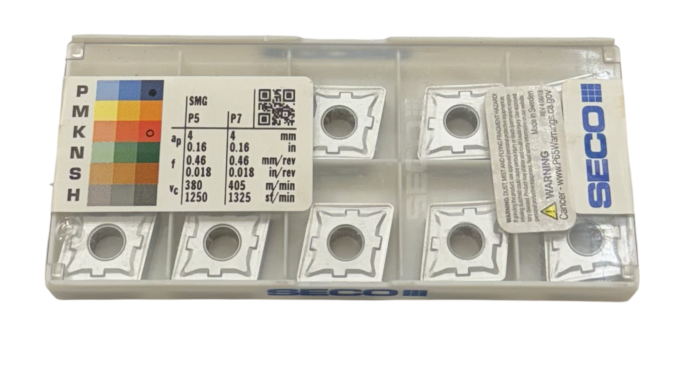 Seco Carbide Insert CNMG543-M5 Grade TP0501 Turning Inserts 10 Pack