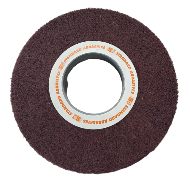 Standard Abrasives 8" x 1" x 3" Surface Conditioning Deburring Wheel MED A/O VFN