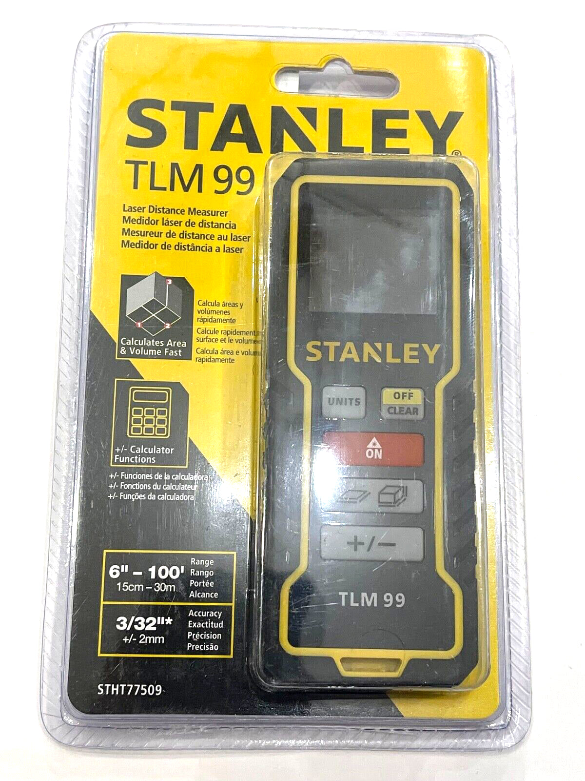Stanley TLM99 Laser Distance Measurer 6" to 100ft STHT77509