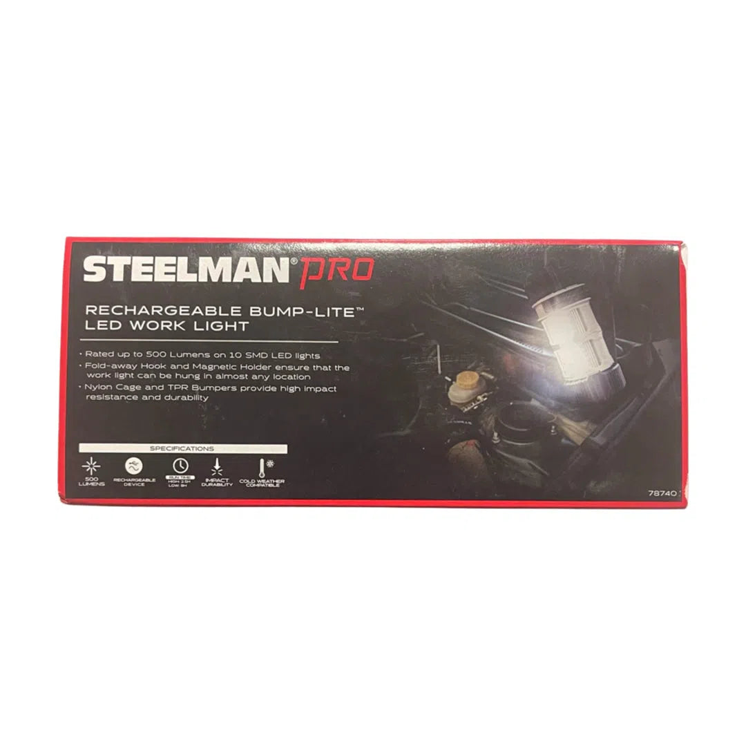 Steelman Pro Rechargeable Bump-Lite LED Work Light 78740