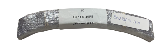 Surf-Pro 1" x 11" PSA Sanding Strips 240 Grit Aluminum Oxide 50 Pack