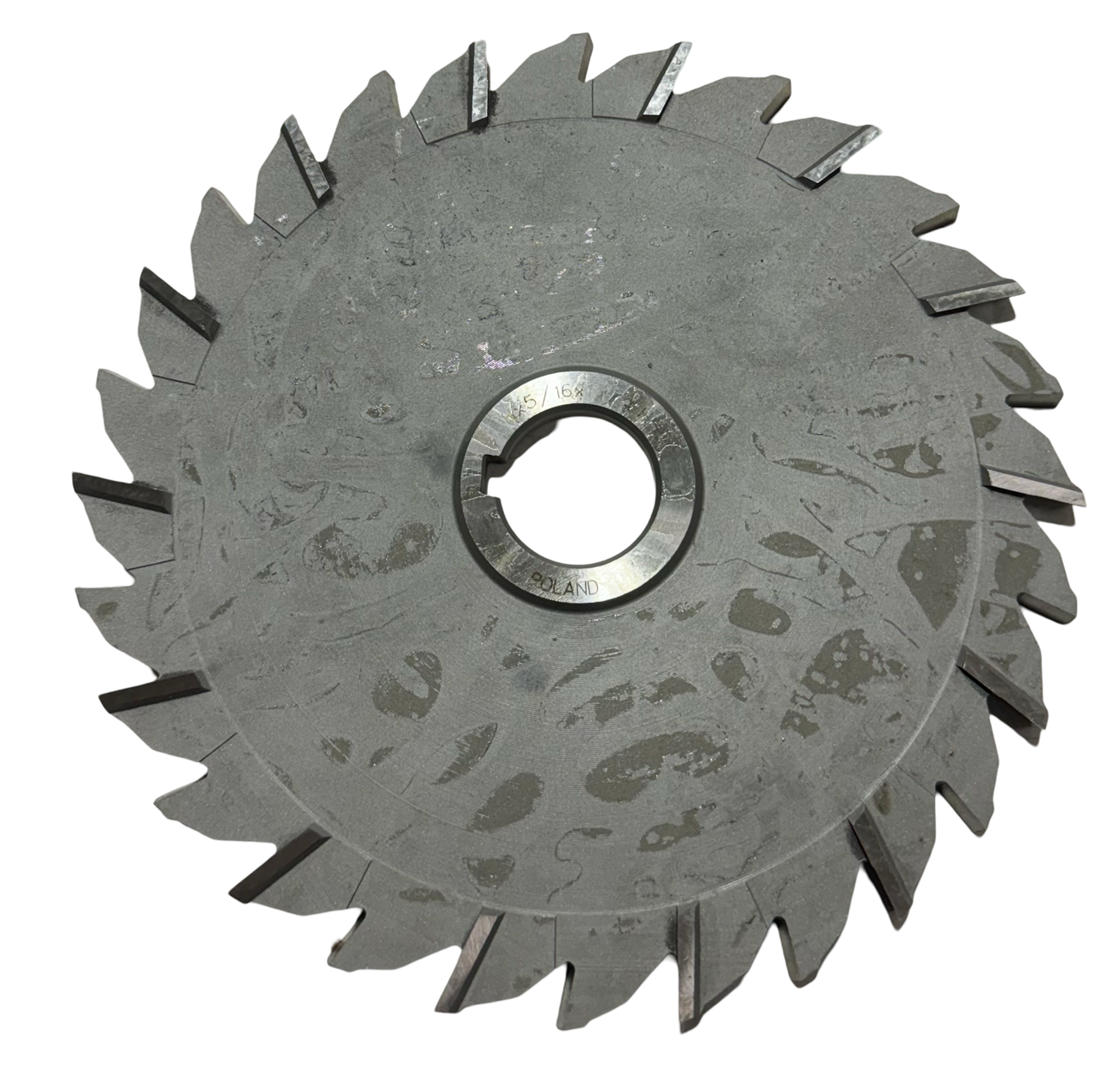 TMX 8" x 5/16" x 1-1/4" HSS Staggered Tooth Side Milling Cutter 28 Teeth