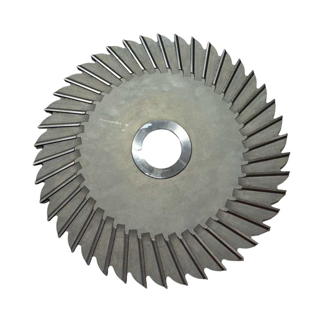 Toolmex 8" x 3/16" x 1-1/4" Plain Tooth Metal Slitting Saw 42 Tooth