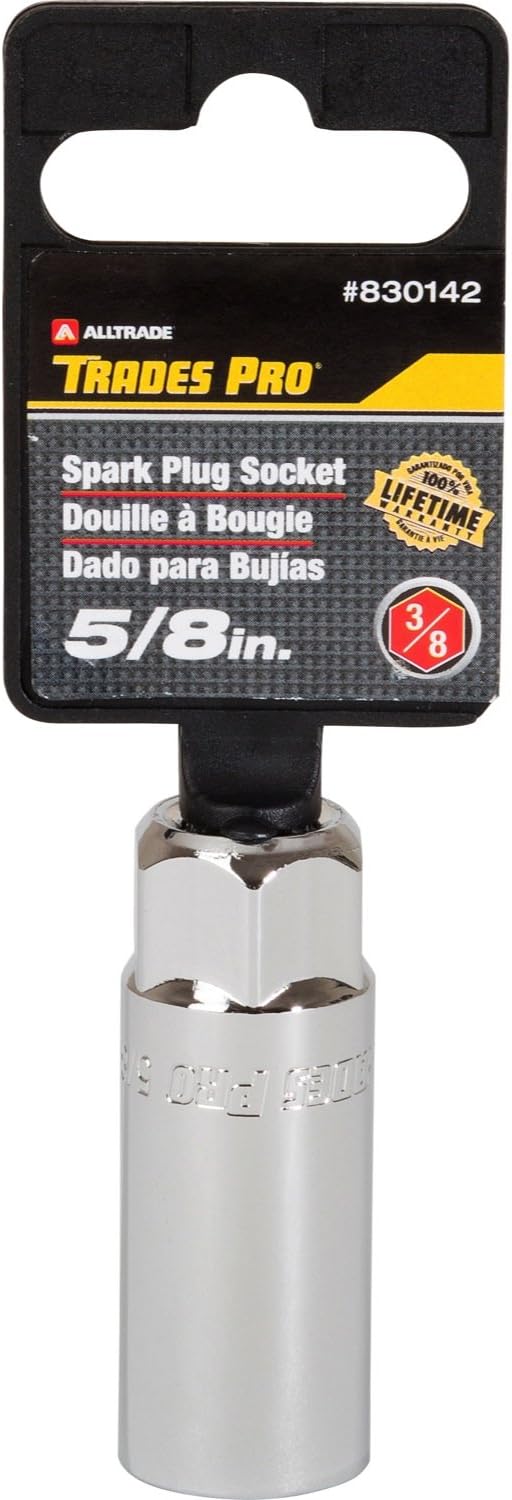 Trades Pro 3/8" Drive 5/8" Spark Plug Socket 6 Point