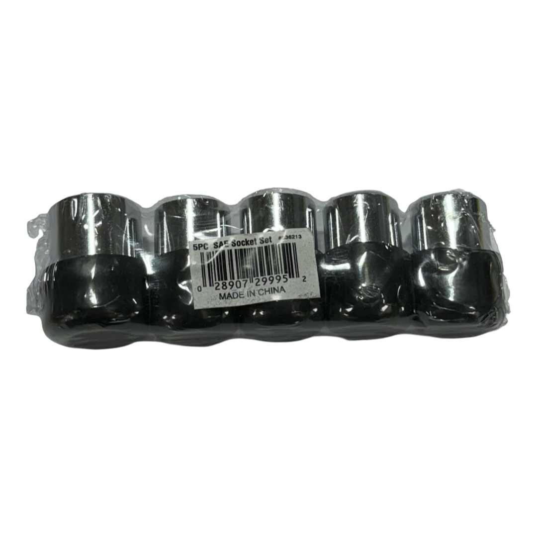 TradesPro 5 Piece 3/8" Drive SAE Socket Set 6 Point 5/16" to 9/16"