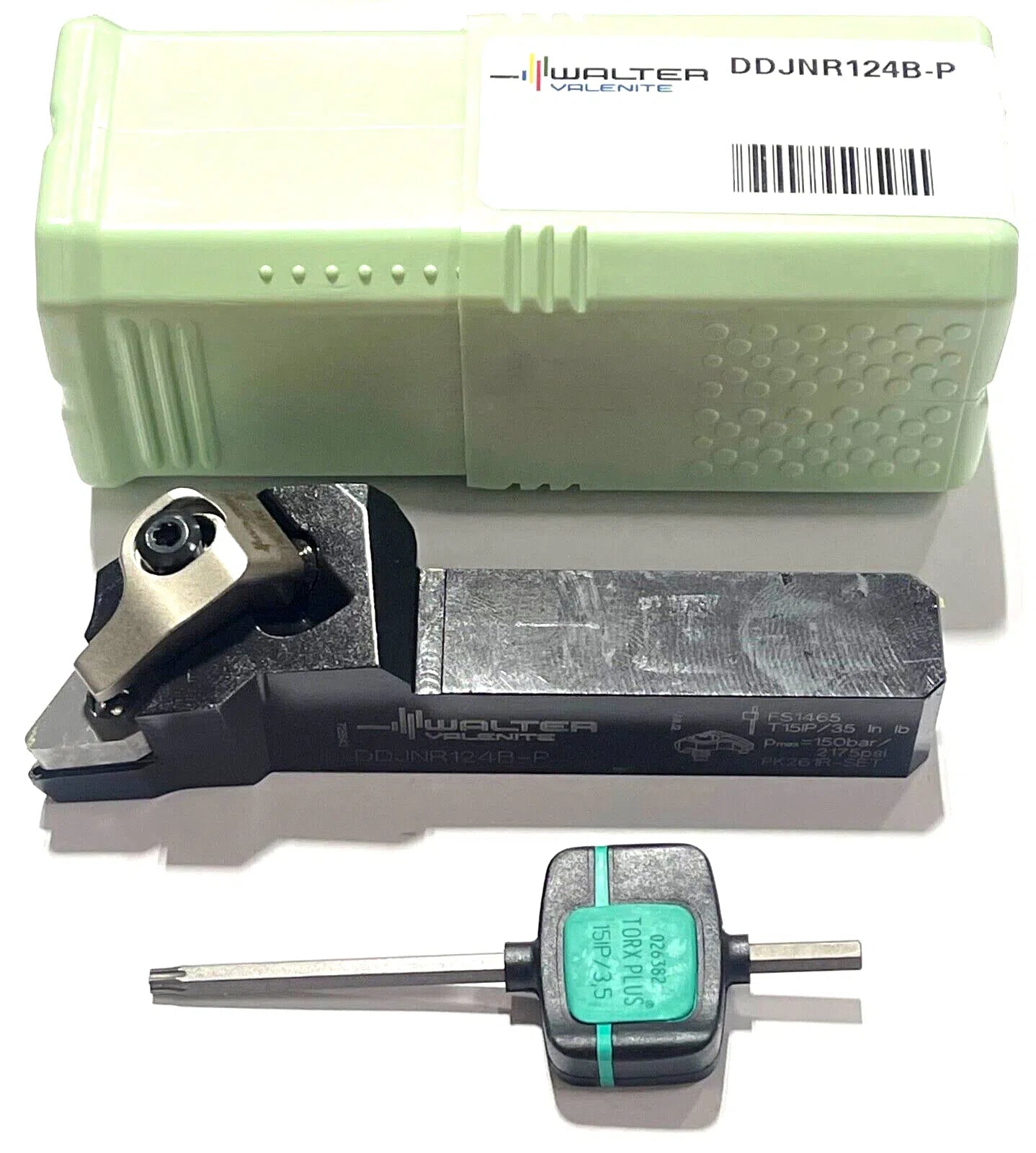 Walter Indexable Turning Toolholder DDJNR124B-P Clamp 19.05 x 19.05 Shank