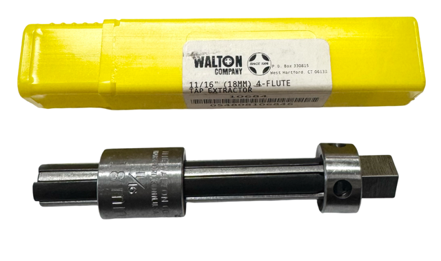 Walton 11/16" Tap Extractor 4 Flute USA Made 10684