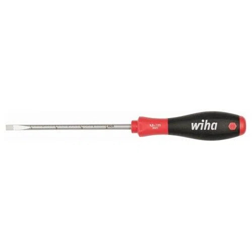 Wiha 7/32" x 5" Slotted Screwdriver with Scales SoftFinish 30237