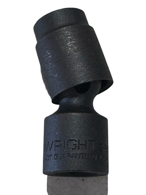 Wright Tool 3/8" Drive 7/16" Universal Impact Power Socket 6 Point USA Made