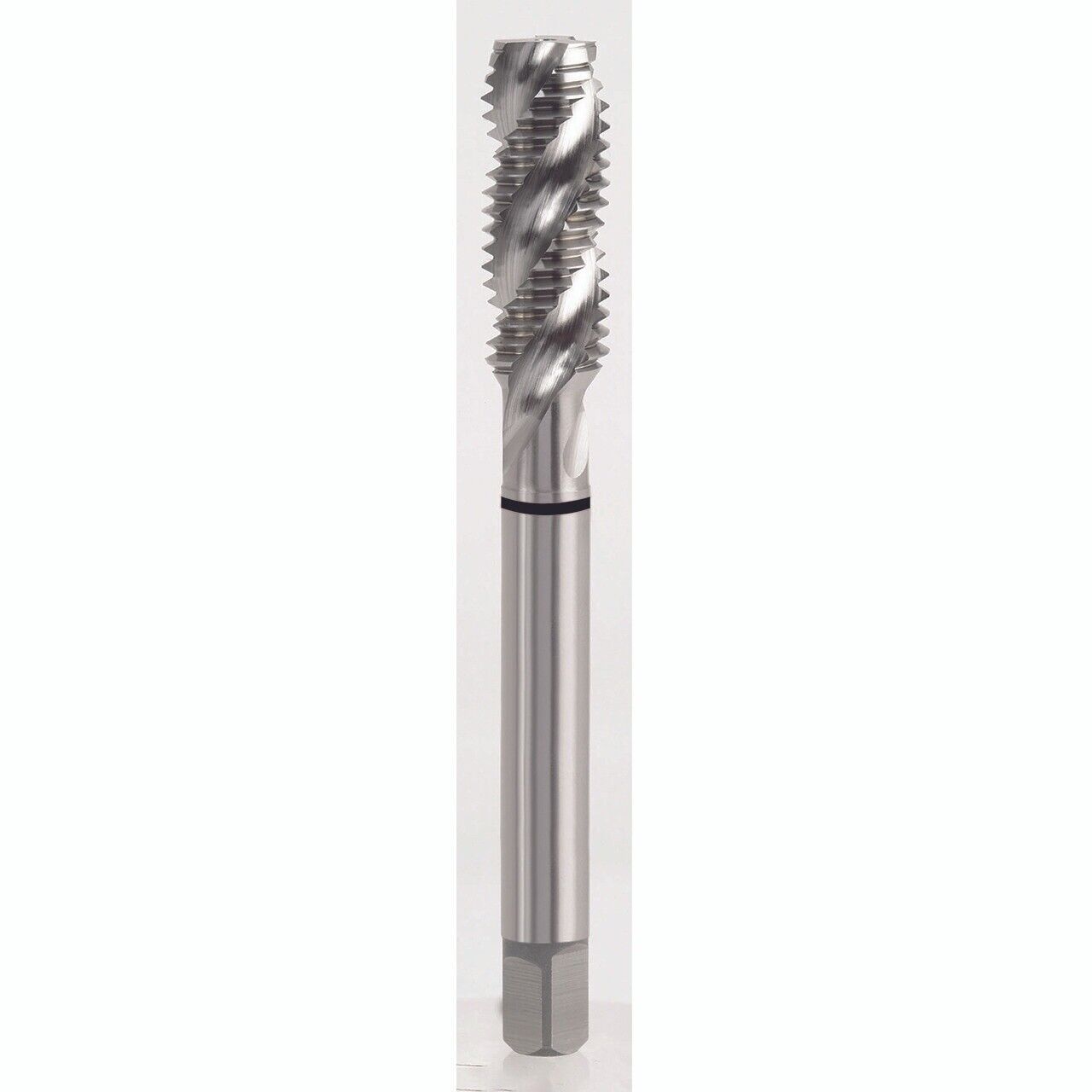 YG 5/8"-18 HSS-EX Spiral Flute Tap 4 Flute GH5 Modified Bottoming Black Ring Tap
