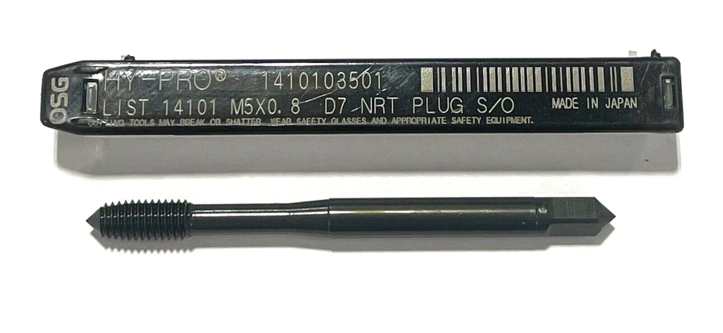 OSG M5 x 0.8 Cobalt Thread Forming Plug Tap D7 Steam Oxide 1410103501