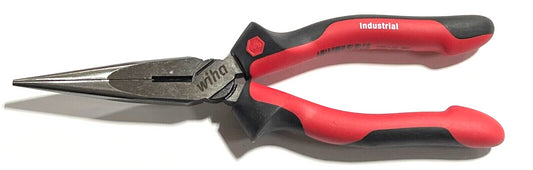 Wiha 200mm Long Nose Needle Nose Pliers SoftGrip 32323