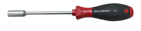 Wiha 9mm x 125mm Nut Driver with SoftFinish Handle 34125