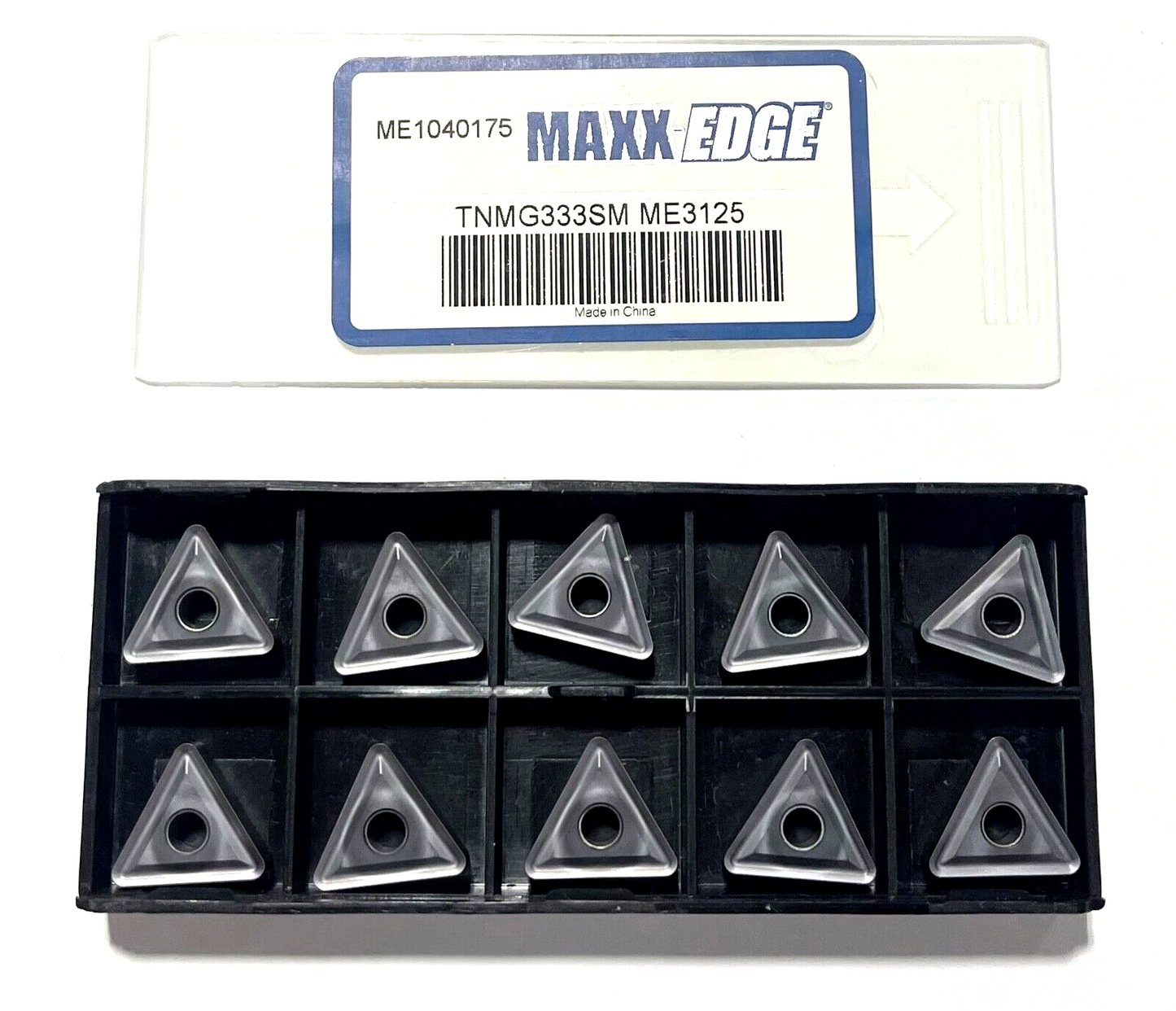 Maxx-Edge Carbide Insert TNMG333SM Grade ME3125 Turning Inserts 10 Pack