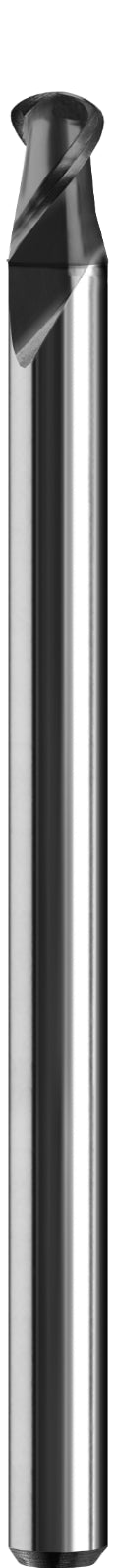 Kyocera .053" Carbide Ball Nose End Mill 2FL AlTiN Coating USA Made 02516