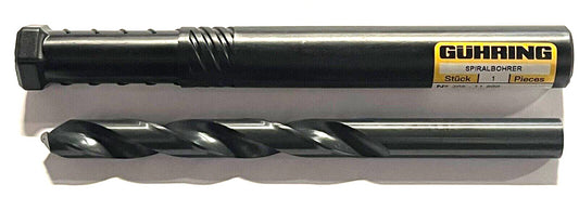 GUHRING 11.9mm HSS Drill Bit Jobber Length 118Â° Steam Oxide Drill