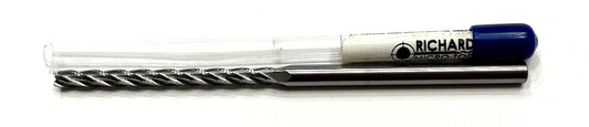 Richard's Micro Tool 5/32" Carbide End Mill 12xD 4 Flute USA Made