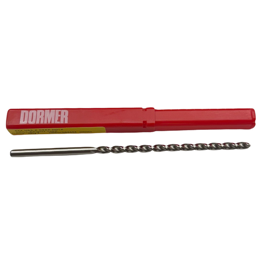 Dormer 4mm Cobalt Taper Length Drill Fast Spiral 130 Deg Point