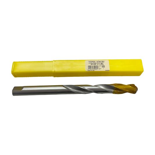Morse 25/32" Carbide Tipped Drill Bit Taper Length USA Made