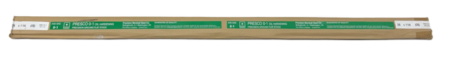 Precision 36" x 3/8" x 1 1/4" Oversize Oil Hardening Flat Stock USA Made