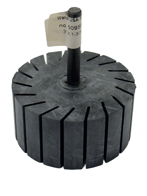 Wendt 3" x 1-3/16" Rubber Expanding Drum 1/4" Shank