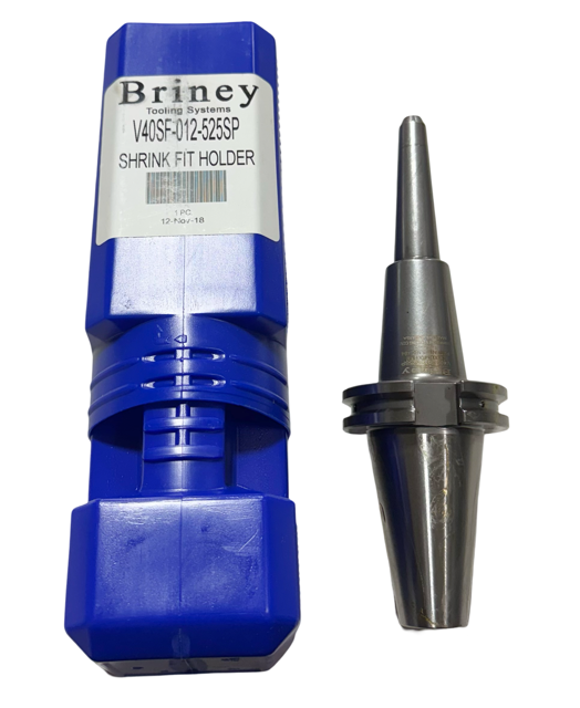 Briney CAT40 Shrink Fit Holder 1/8" x 5.25"