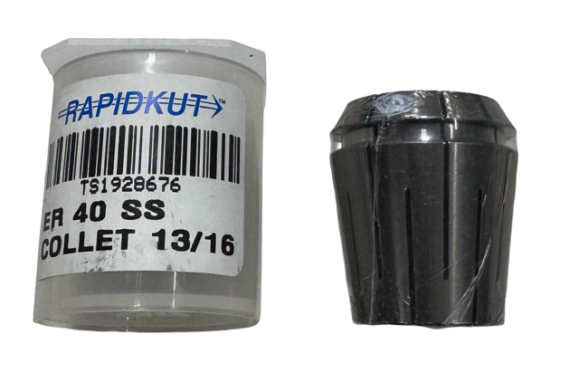 RapidKut ER40 13/16" Steel Sealed Collet