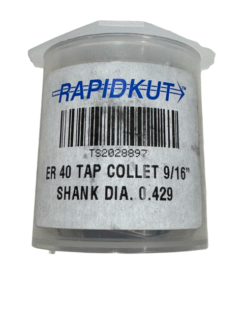 RapidKut ER40 9/16" Tapping Collet