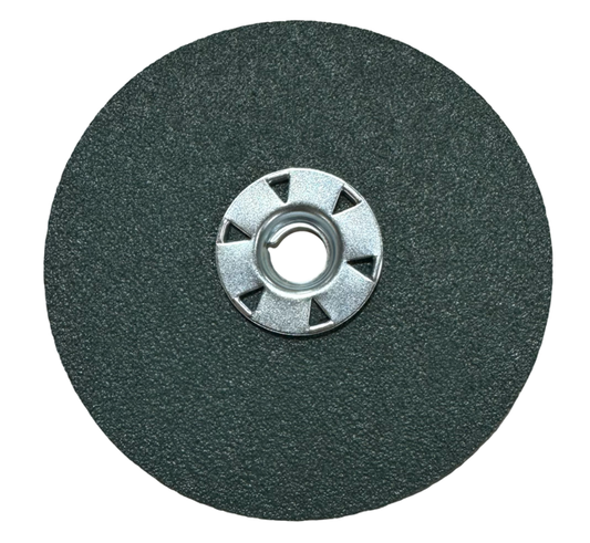 CGW 5" x 5/8-11 Quick Change Resin Fiber Sanding Discs 50 Grit Zirconia 25 Pack