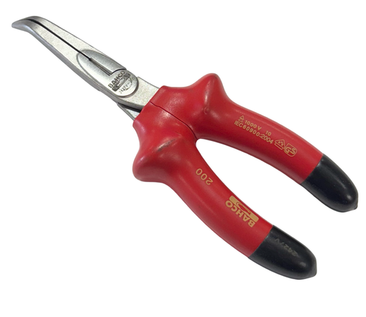 Bahco 200mm Bent Nose Snipe Nose Pliers2427V-200