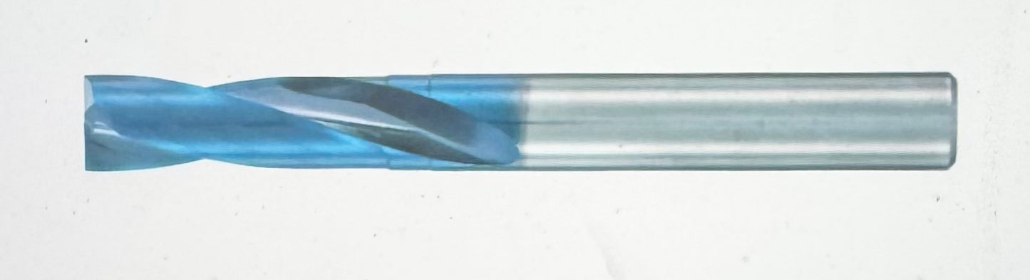 Nachi 9.6mm Solid Carbie Drill 2 Flute 180 Deg Aqua EX Coated