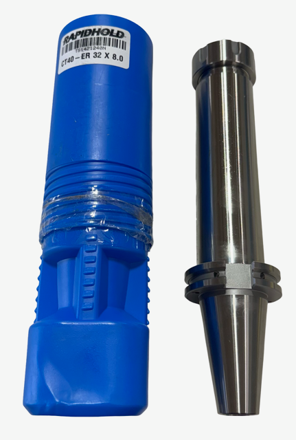 RapidHold CAT40 ER32 Collet Chuck 8" Gage Length