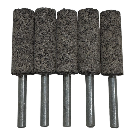 Surf-Pro 5/8" Mounted Points W197, 30R Grit, 1/4" x 1-1/2" Shank 5 Pack